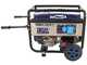 BullMach AMBRA 12000 E - Generatore di corrente carrellato a benzina con AVR 8.5 kW - Continua 7.8 kW Monofase