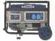 BullMach AMBRA 3600- Generatore di corrente carrellato a benzina con AVR 3 kW - Continua 2.8 kW Monofase