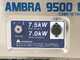 BullMach AMBRA 9500 E - Generatore di corrente carrellato a benzina con AVR 7.5 kW - Continua 7 kW Monofase