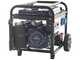 BullMach AMBRA 12000 E - Generatore di corrente carrellato a benzina con AVR 8.5 Kw monofase - Quadro ATS incluso