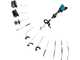 Makita DUX60 - Tagliasiepi su asta di prolunga a batteria 36V multifunzione - Batterie 2x18V/3Ah