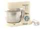 BEPER - Impastarice planetaria - Ciotola da 4,5L in acciao inox - 3 ganci inclusi - 1000W