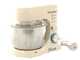 BEPER - Impastarice planetaria - Ciotola da 4,5L in acciao inox - 3 ganci inclusi - 1000W