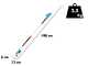 Gardena THS 42/18V - Tagliasiepi elettrico telescopico - SENZA BATTERIE E CARICABATTERIE
