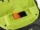 Ryobi Hybrid RY18LMH37A-225 - Tagliaerba a batteria - 2x18V/2.5Ah - Taglio 37 cm