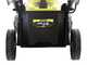 Ryobi Hybrid RY18LMH37A-225 - Tagliaerba a batteria - 2x18V/2.5Ah - Taglio 37 cm