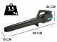 Gardena PowerJet 18V P4A - Soffiatore per foglie - SENZA BATTERIA E CARICABATTERIA