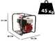 AGT 3" GX270 - Motopompa a scoppio alta prevalenza - Raccordi 80/65/2x40 mm