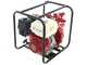 AGT 3" GX270 - Motopompa a scoppio alta prevalenza - Raccordi 80/65/2x40 mm