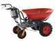 Geotech CAR 300T-100 - Carriola elettrica a batteria 40V 6Ah con cassone ribaltabile