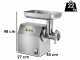 Fimar TC 12C - Tritacarne elettrico - Corpo in Inox - Gruppo di macinazione in alluminio