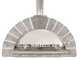 Forno a legna per pizza da esterno Family Stone Grigio - 4 pizze