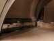 Forno a gas e a legna per pizza da esterno Family Rosso - per 4 pizze