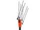 Jolly Italia V50X - Abbacchiatore elettrico a batteria - 36V - Asta fissa da 2,3 mt e prolunga Step-Up