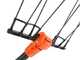 Jolly Italia V50X - Abbacchiatore elettrico a batteria - 36V - Asta fissa da 2,3 mt e prolunga Step-Up
