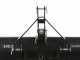 Blackstone B-PAL 140 - Pala posteriore per trattore - con lama da 140 cm - Portata 400Kg