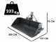 BlackStone B-PAL H 200 - Paletta posteriore idraulica per trattore - da 200 cm - Portata 700Kg