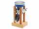 Eschenfelder Novia nb1200 alluminio blu 150g - Fioccatrice manuale con rulli in acciaio inox