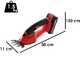Einhell GE-CG 18/1 - Forbice tagliaerba a batteria - 18V 2.5Ah