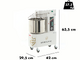 SPIRALMAC SV12HH ROYAL - Impastatrice a spirale ad alta idratazione - 10 Velocit&agrave; - 12 Kg