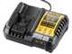 DeWalt DCC018N-XJ - Compressore aria elettrico portatile monofase, oil-less- Batteria 18V/2.0ah e caricabatteria