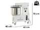 SPIRALMAC SV20 - Impastatrice a spirale - Trifase - 20 Kg