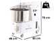 SPIRALMAC SV38 - Impastatrice a spirale - Trifase - 2 velocit&agrave; - 38 Kg