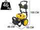 DeWalt DXPW 005E - Idropulitrice professionale trifase - 200 bar - 810 l/h