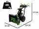 EGO SNT 2400E - Spazzaneve a batteria - 2x 56V 7.5Ah
