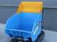 EuroMech EM500H-Dump - Motocarriola cingolata dumper idraulico 500Kg - Cambio idrostatico