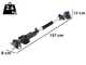 BullMach ARTEMIS 40 - Forbice elettrica da potatura su asta - 21V 2Ah 150/210 cm