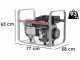 MOSA GE 6000 YDM - Generatore di corrente diesel 5.1 kW - Continua 4.5 kW Monofase - Motore Yanmar L 100 N