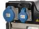MOSA GE 7000 BBM AVR - Generatore di corrente a benzina con AVR 6 kW - Continua 5 kW Monofase - Motore B&amp;S XR2100