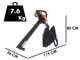 Worx WG583E - Soffiatore a batteria 3 in 1 - 2x20V/4Ah