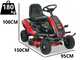 Toro ES3000SD - Trattorino taglierba a batteria e-rider 72V/24Ah - Taglio da 76cm