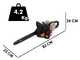 Worx NITRO WG385E.9 - Elettrosega a batteria - 40V - SENZA BATTERIE E CARICABATTERIE