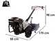 BullMach GEO 50 L - Motocoltivatore benzina - Loncin C200F - 6.5HP