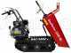 GeoTech Pro BMS155 BSE - Biotrituratore semovente a cingoli su motocarriola GeoPorter 330E BS - Motore B&amp;S XR2100
