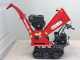 GeoTech Pro BMS155 BSE - Biotrituratore semovente a cingoli su motocarriola GeoPorter 330E BS - Motore B&amp;S XR2100