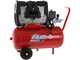 FIAC Super Silent 24 XS258 - Compressore aria elettrico monofase silenziato, oil-less - Motore 2 HP - 24 lt