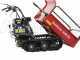 GeoTech Pro BMS155 BSE - Biotrituratore su motocarriola GeoPorter 330E BS semovente a cingoli - Motore B&amp;S XR2100