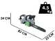 EGO CS1800E 56V - Motosega a batteria - Lama da 45cm - SENZA BATTERIE E CARICABATTERIE