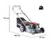 Al-ko Easy 4.60 SP-S - Tagliaerba a scoppio trazionato - 2in1 - Motore da 140cc