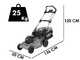 EGO LM1701E-SP - Tagliaerba semovente a batteria - 56V/4Ah - Taglio 42 cm