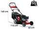 Marina Systems AGRI 57 SKW 3V ZHW - Rasaerba a scoppio trazionato - Motore Kawasaki FJ180