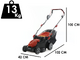 Efco LRi 40 P - Tagliaerba a batteria 40V - SENZA BATTERIA E CARICABATTERIA