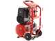 FIAC Magnum XS258 - Compressore aria elettrico monofase silenziato, oil-less - Motore 2 HP - 10 lt