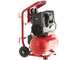 FIAC Magnum XS258 - Compressore aria elettrico monofase silenziato, oil-less - Motore 2 HP - 10 lt