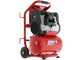 FIAC Magnum XS258 - Compressore aria elettrico monofase silenziato, oil-less - Motore 2 HP - 10 lt