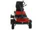 Trattorino trinciaerba sfalciatutto elettrico CaRINO - Motore a batteria 48V/200 Ah - Larghezza di taglio 110 cm